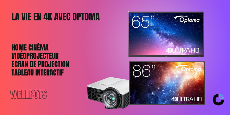 Voyez la vie en 4K avec Optoma