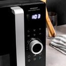 Cecotec Micro-ondes sans plateau GrandHeat 2500 Flatbed Touch Black