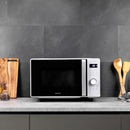 Cecotec Micro-ondes sans plateau GrandHeat 2500 Flatbed Touch White