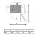 Cecotec Bolero CoolMarket Combi 250 WD Black Glass D
