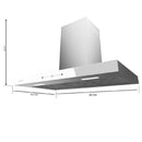 Cecotec Bolero Flux TT 905500 Glass White A++