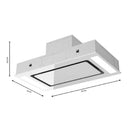 Cecotec Bolero Flux TIR 908000 Glass White A++