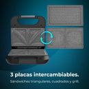 Cecotec Appareil à sandwichs Rock’nToast Combo
