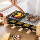 Cecotec Raclette Cheese&Grill 8400 Wood MixGrill