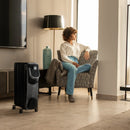 Cecotec Radiateur bain d’huile ReadyWarm 11000 Space 360 Black