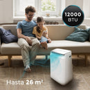 Cecotec Climatiseur portatif ForceClima 12800 Heating Connected