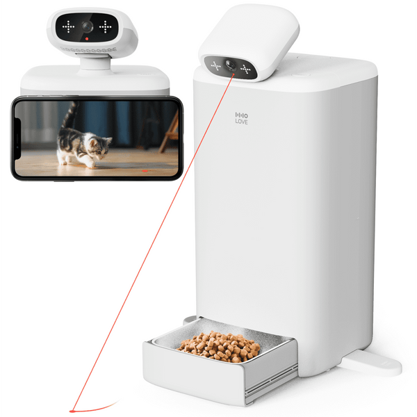 HHOLOVE O Sitter automatic kibble dispenser