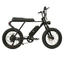 LUCHIA Fat ebike électrique M20X noir 20" avec freins à disque CMM480