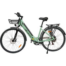 LUCHIA Vélo électrique urbain Arturo 700C avec cadre en aluminium et freins à disque