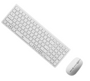 ALOGIC Echelon Compact USB-C Rechargeable Bluetooth Keyboard & Mouse for Mac (White), US(Cable and Giftbox Included) FRENCH