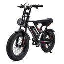 HiQiS S8 – Vélo électrique fat bike 20 pouces avec porte-bagages