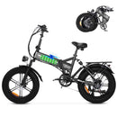 HiQiS E20 – Vélo électrique fat bike 20 pouces