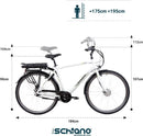 Schiano E-Moon 28" Vélo Electrique