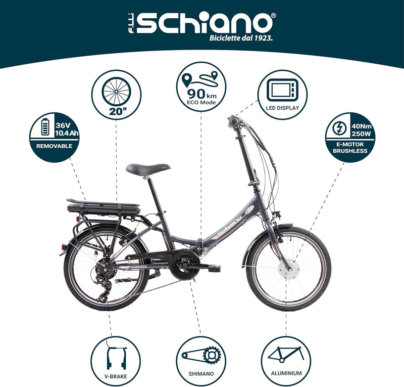 Schiano E-Star Vélo Electrique