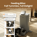 HHOLOVE Distributeur croquettes auto O Sitter