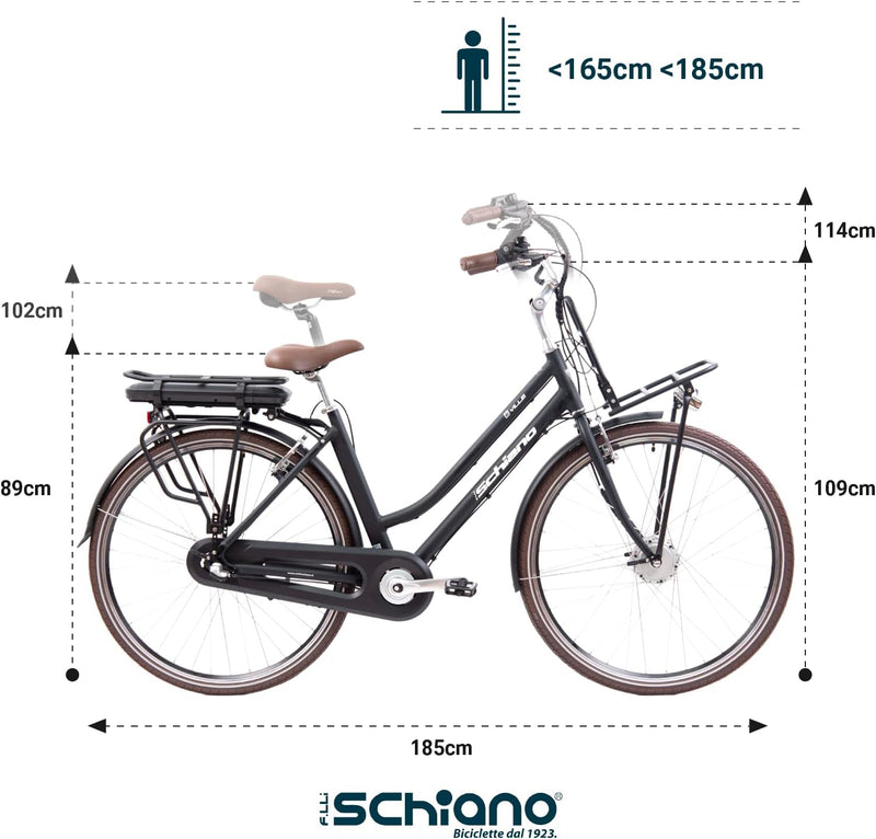 Schiano E-Ville Vélo Electrique
