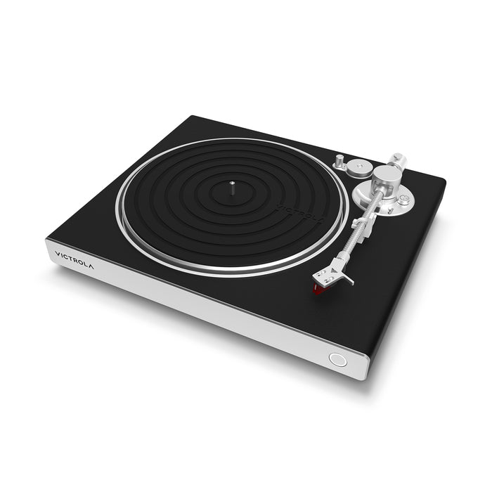 Victrola Platine Vinyle Hi-Res Carbon avec Cellule Ortofon 2M Red – Silver