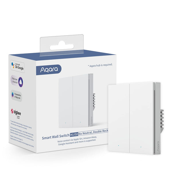 AQARA Interrupteur sans fil H1 (double bouton)