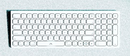 ALOGIC Echelon Compact USB-C Rechargeable Bluetooth Keyboard for Mac (White) FRENCH