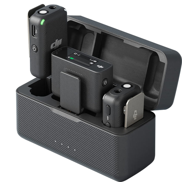 DJI MIC MINI 2 TX + 1 RX + BOÎTIER DE CHARGE