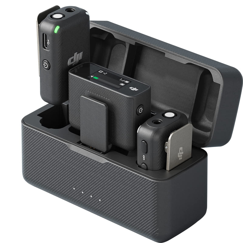 DJI MIC MINI 2 TX + 1 RX + BOÎTIER DE CHARGE