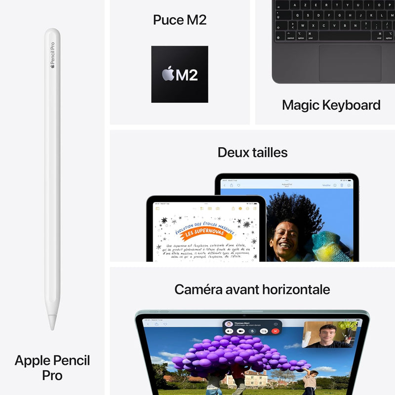 Apple 11-inch iPad Air M2 Wi-Fi + Cellular