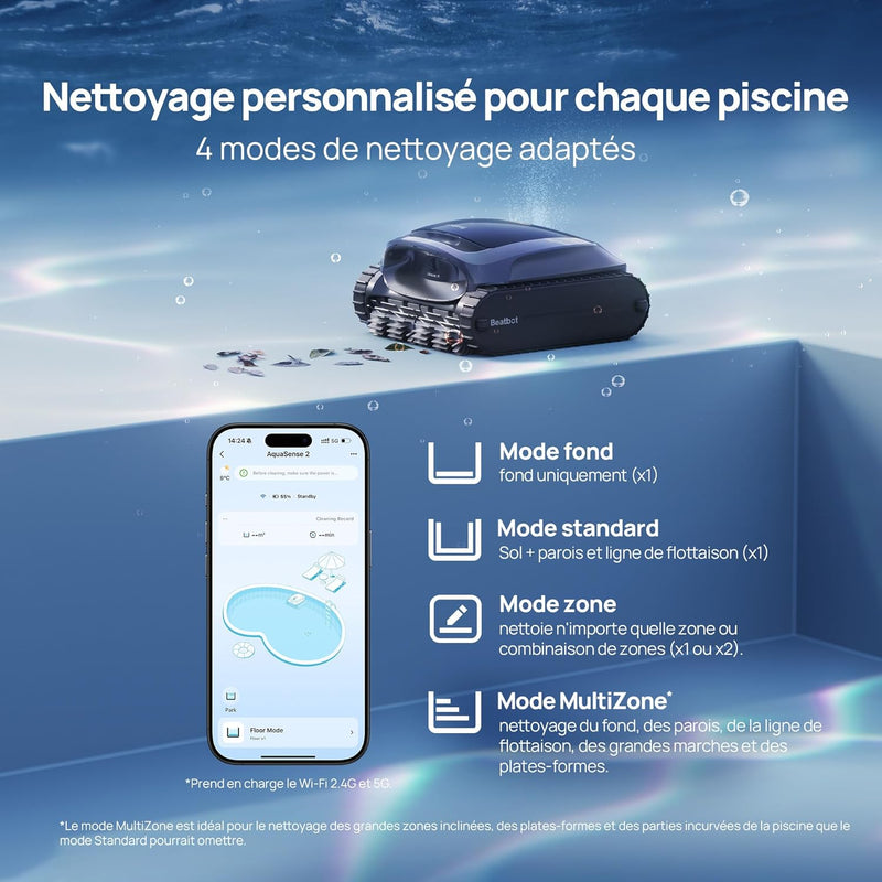 BEATBOT Robot piscine AquaSense 2