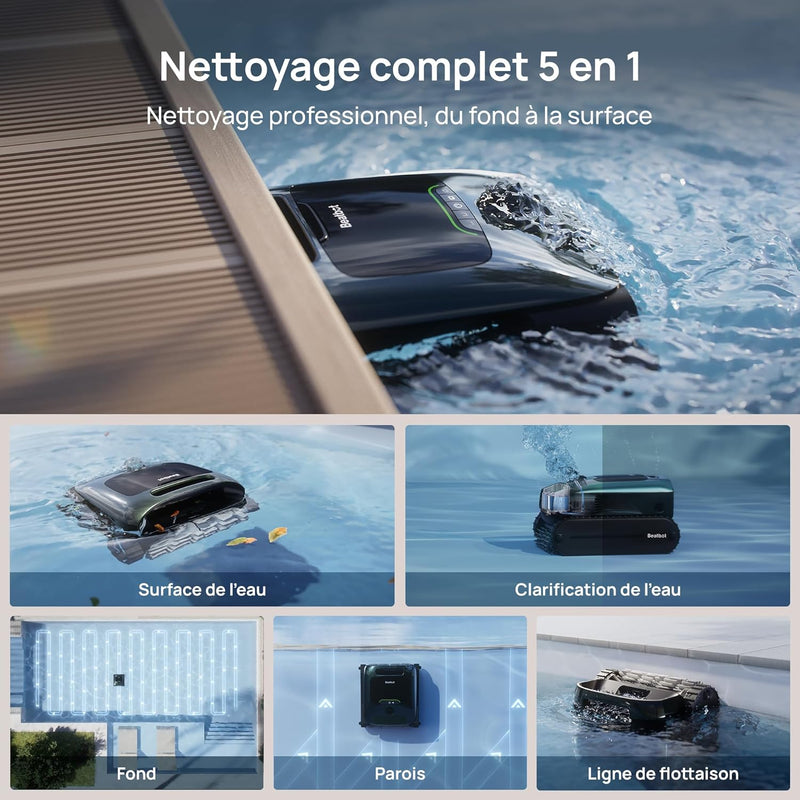 BEATBOT Robot piscine AquaSense 2 Pro