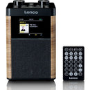Lenco Radio DAB+ FM rechargeable avec BT - Noir et bois - EXPERTISE