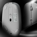 ALOGIC Echelon Bluetooth USB-C Rechargeable 4 Keys Mouse-White