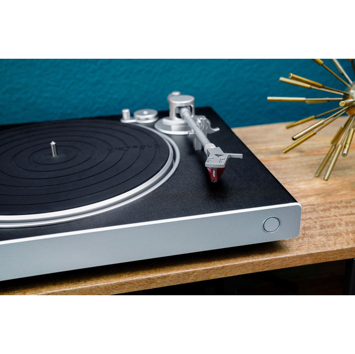 Victrola Platine Vinyle Hi-Res Carbon avec Cellule Ortofon 2M Red – Silver