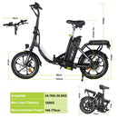 AVDL A20 Vélo Electrique Pliable Tout-Terrain