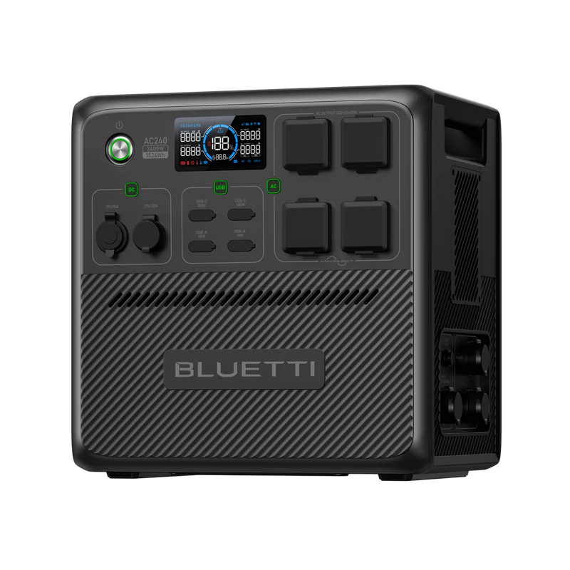 Bluetti AC240P Station Électrique IP65 | 2400W 1843Wh