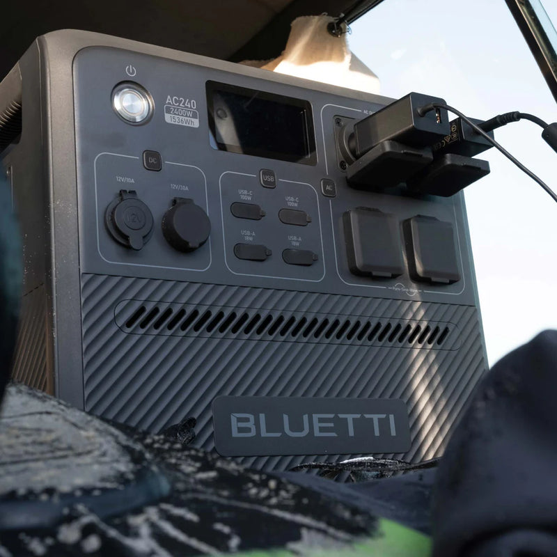 Bluetti AC240P Station Électrique IP65 | 2400W 1843Wh