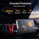 AFERIY GK03 Booster de démarrage pour voiture 2000 A 12 V