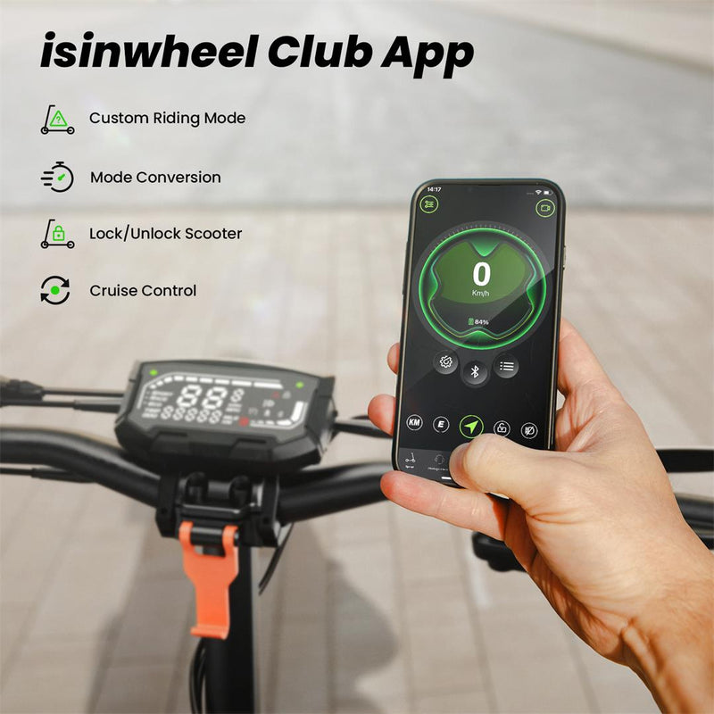 Isinwheel D2 Trottinette Electrique