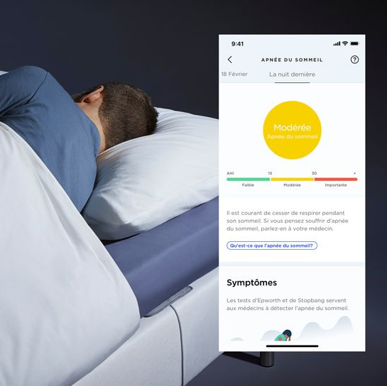 WITHINGS - Capteur de sommeil SLEEP ANALYZER