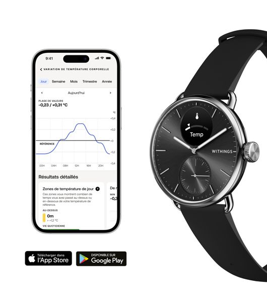 WITHINGS - Montre Scanwatch 2 - 38mm