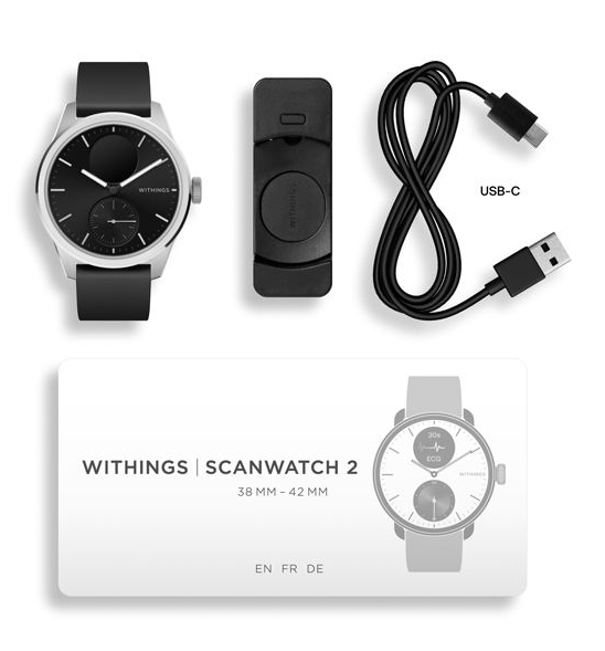 WITHINGS - Montre SCANWATCH 2 - 42 mm