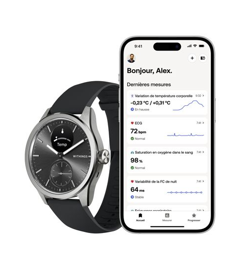 WITHINGS - Montre SCANWATCH 2 - 42 mm