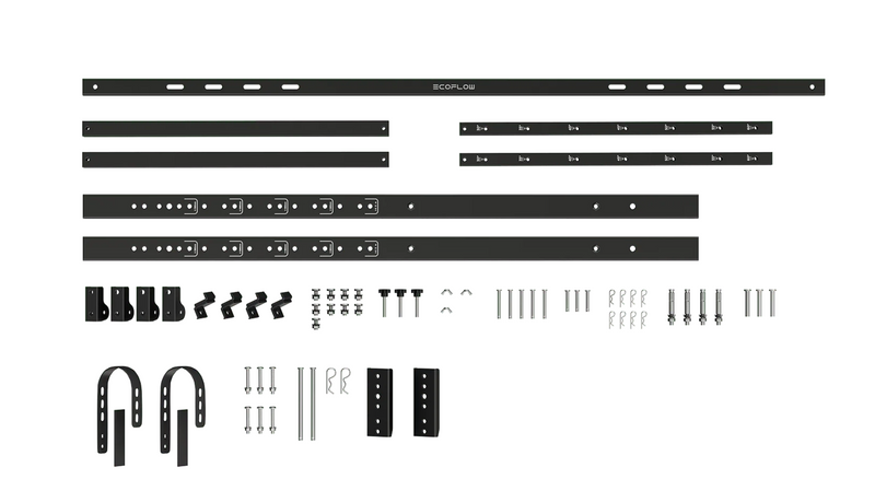 Ecoflow - Support solaire EcoFlow réglable au sol et suspendu