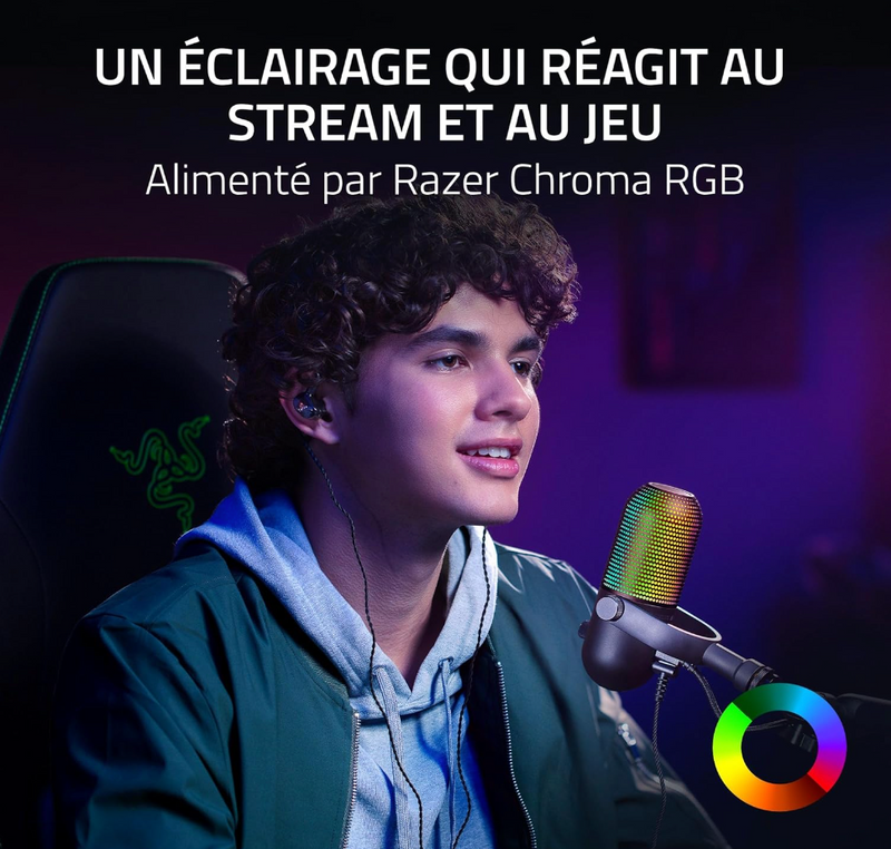 Razer Microphone Gaming Seiren V3 Chroma