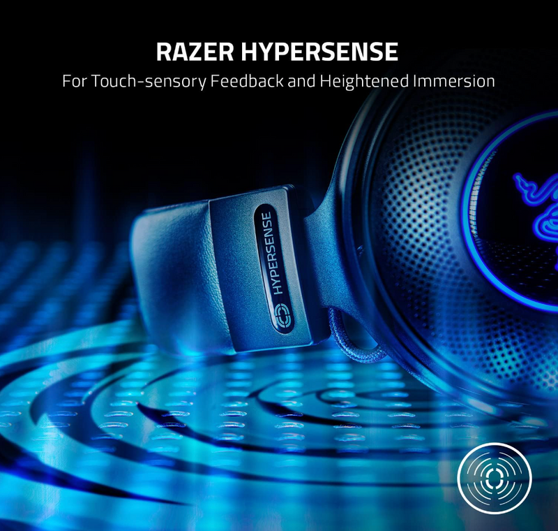 Razer Casque Gaming Kraken V3 Hypersense