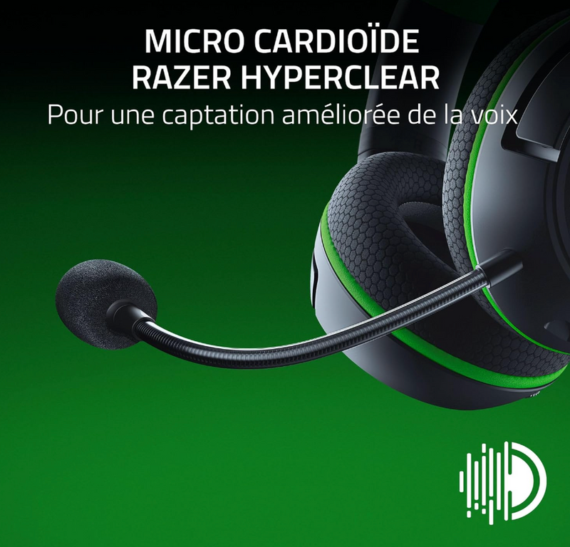 Razer Casque Xbox Kaira Hyperspeed Noir