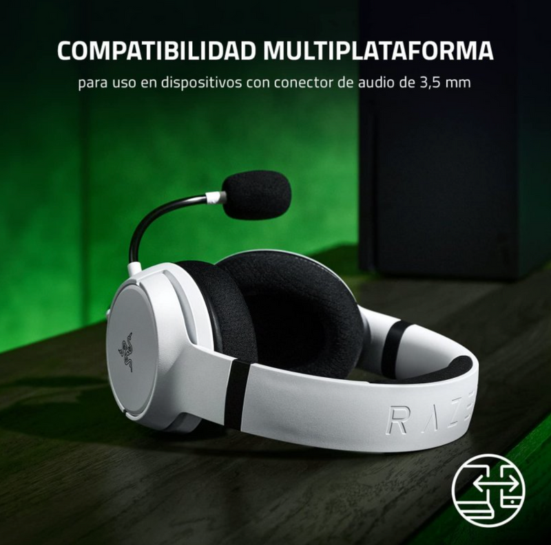 Razer Casque Xbox Kaira Hyperspeed Blanc