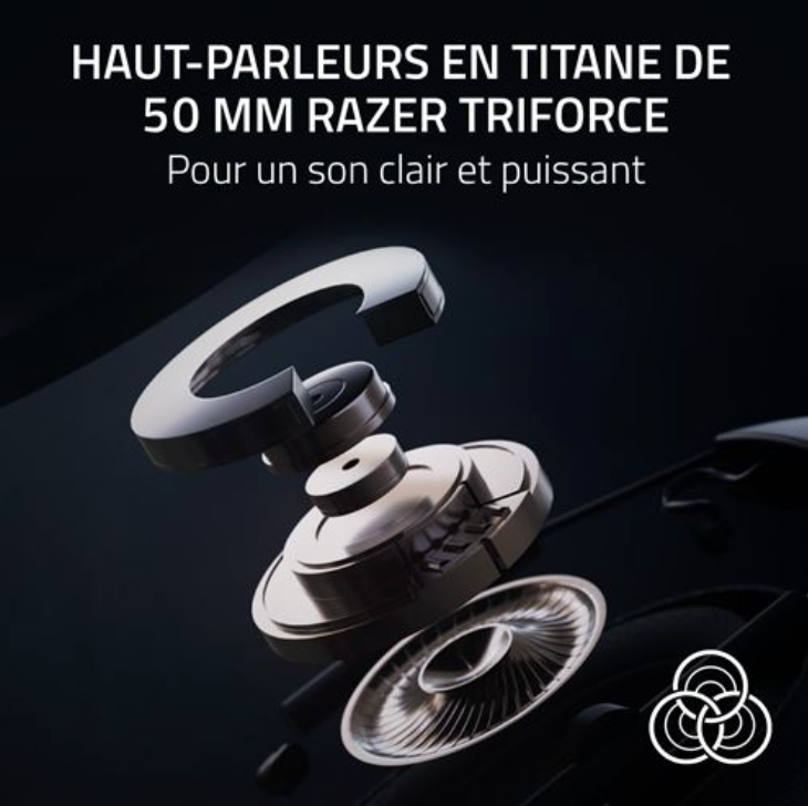 Razer Casque Gaming Blackshark V2 Hyperspeed Blanc