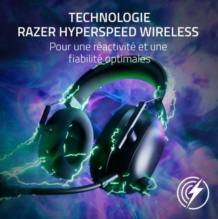 Razer Casque Gaming Blackshark V2 Hyperspeed Blanc