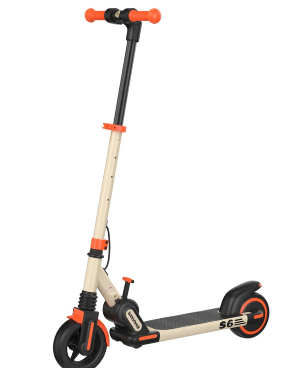 Isinwheel S6 Trottinette Electrique Enfant réglable Orange