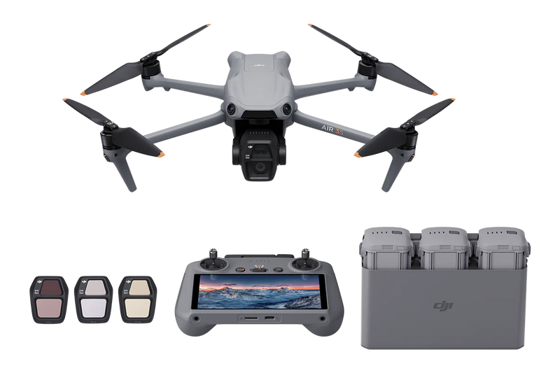 DJI AIR 3S FLY MORE COMBO DJI RC 2