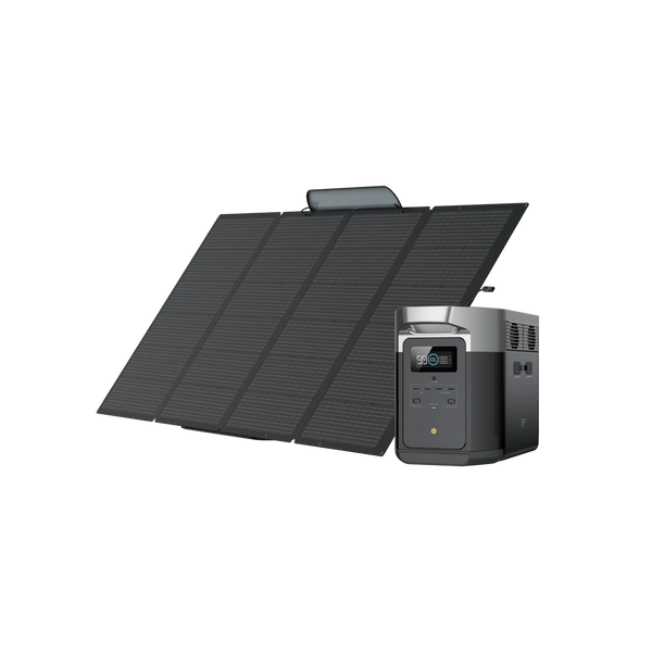 EcoFlow DELTA Max 2000 + Panneau solaire portable 400 W